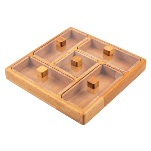 اردو 5 خانه درب دار با چوب راش و رنگ ضدآب گیاهی