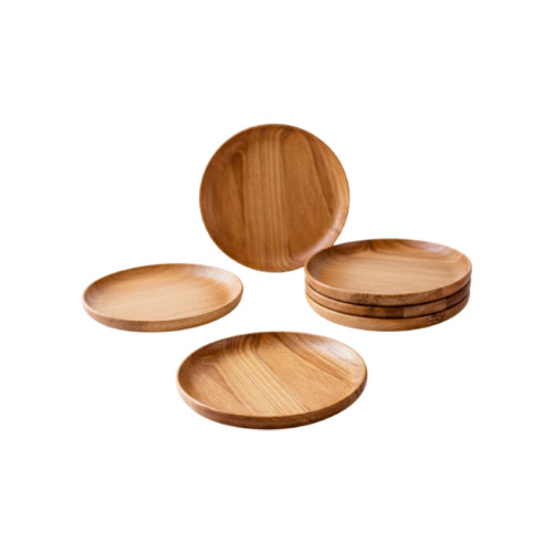 پیش دستی چوبی با چوب راش و رنگ ضدآب گیاهی