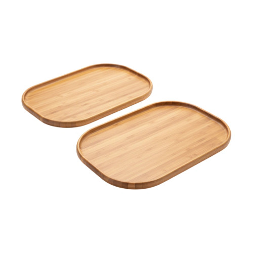 سینی با چوب راش و رنگ ضدآب گیاهی